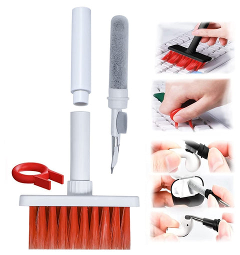 Soft Brush 5 In 1 Multi-function Cleaning Tools Kit