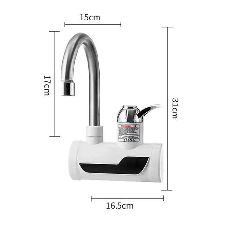 Instant Electric Water Heater Tap for Kitchen and Bathroom