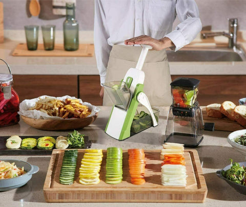 4 In 1 Vegetable Cutter Chopper Adjustable Multi-function Vegetable Cutter