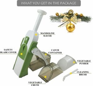 4 In 1 Vegetable Cutter Chopper Adjustable Multi-function Vegetable Cutter