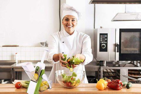 4 In 1 Vegetable Cutter Chopper Adjustable Multi-function Vegetable Cutter