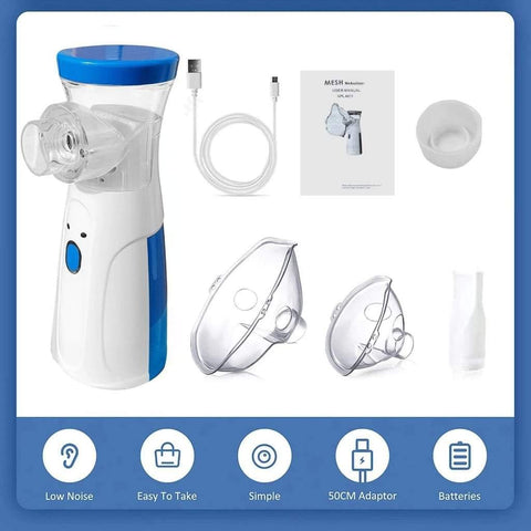 Portable mesh nebulizer 