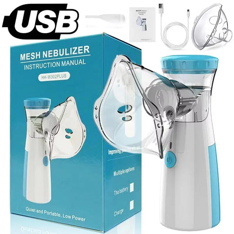 Portable mesh nebulizer 