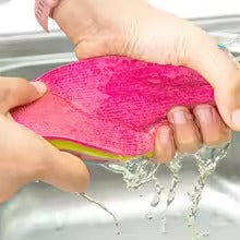 Multi-Purpose Microfiber Rainbow Sponge