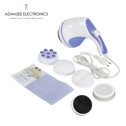 Relax and Spin Tone Massager - 5 in 1 Full Body Massager