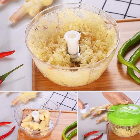 Hand Push Chopper Machine Food Processor