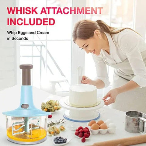 Hand Push Chopper Machine Food Processor