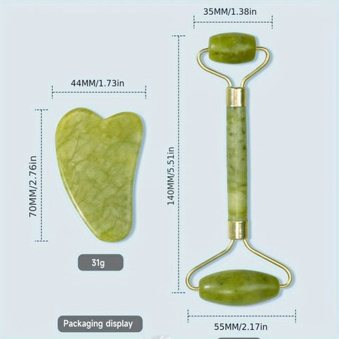 Facial Roller Massager With Jade Stone
