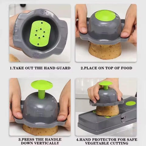 16-in-1 High-Quality Mandoline Slicer & Vegetable Chopper
