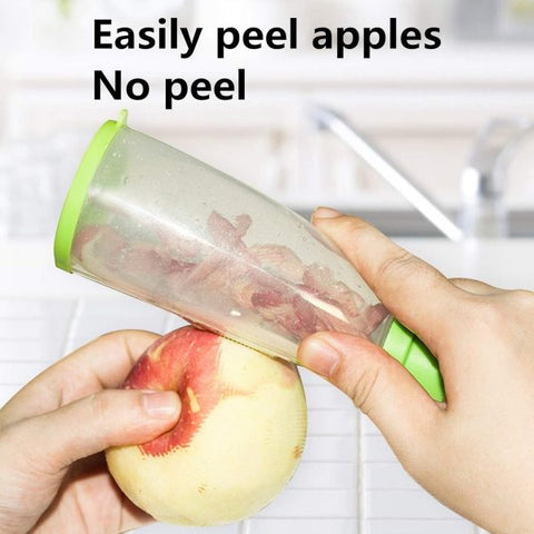 Multifunctional Vegetable Fruit Peeler With Storage Box