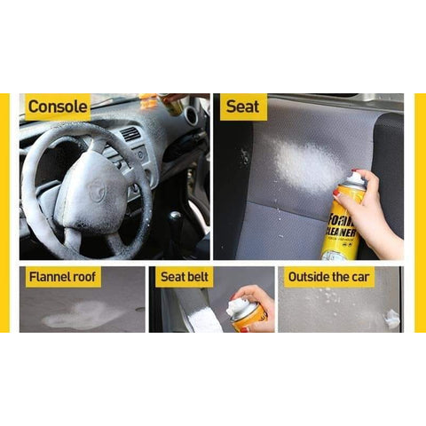 Multi-Purpose Foam Cleaner Like Fabric, Carpet, Leather, etc.