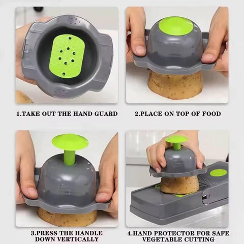 16-in-1 High-Quality Mandoline Slicer & Vegetable Chopper